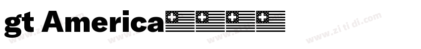 gt America字体转换